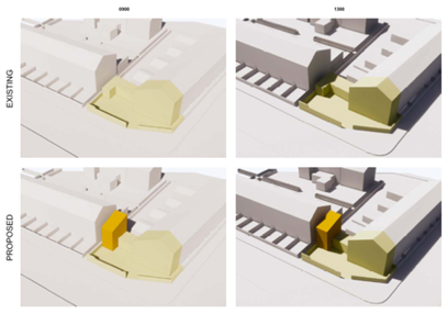 SD architect plan of proposed extension